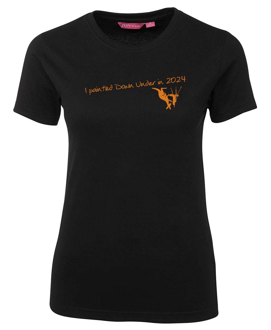 Plein Air Down Under Double Sided Ladies T-shirt