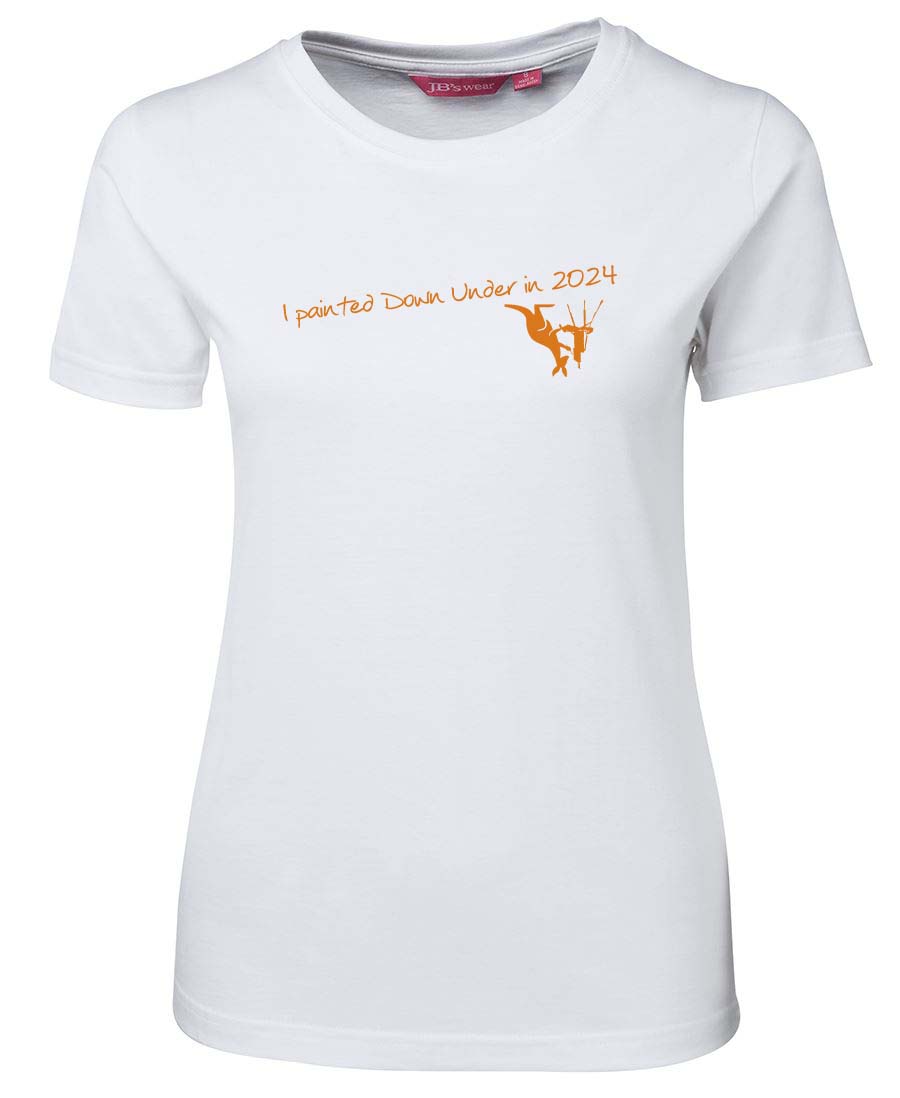 Plein Air Down Under Double Sided Ladies T-shirt