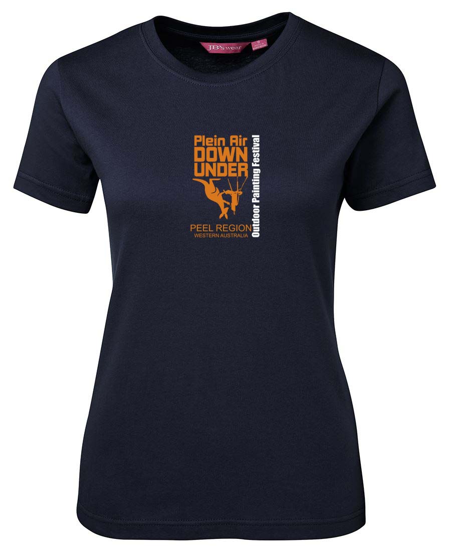 Plein Air Down Under Single Sided Ladies T-shirt