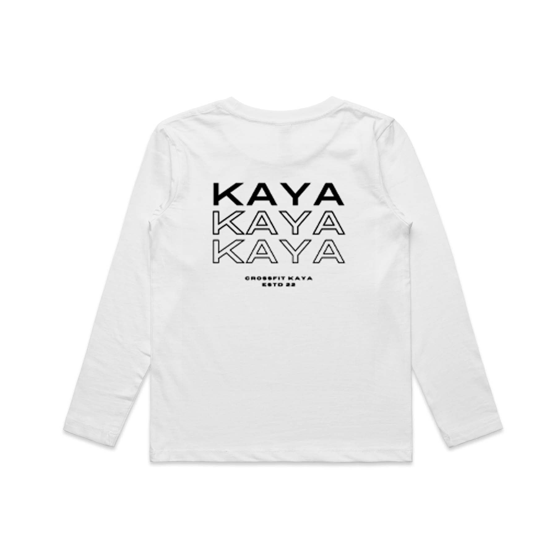 Kaya Crossfit Kids Double Sided T-shirt long sleeve Design 3