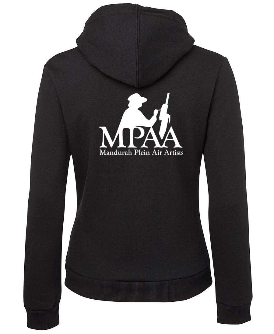 Mandurah Plein Air Artists Zipped Double sided Hoodie