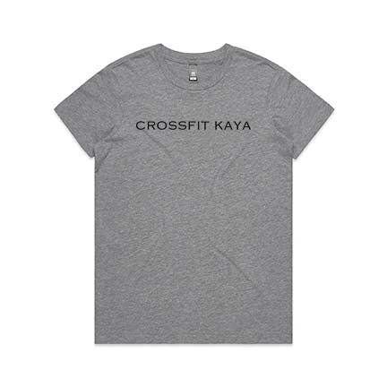 Kaya Crossfit Ladies Maple Double Sided T-shirt design 1