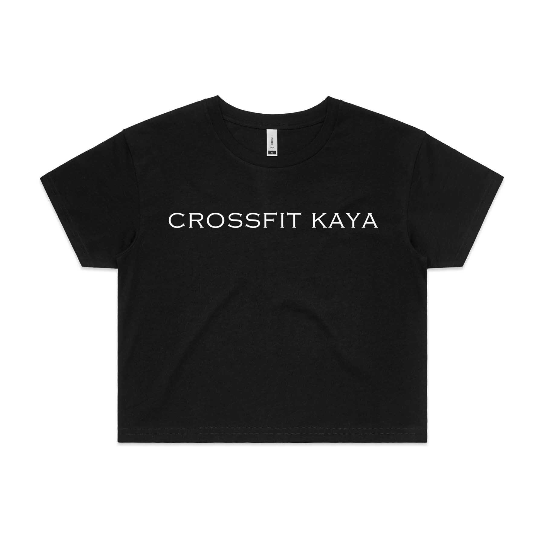 Kaya Crossfit Cropped T-shirt Design 1