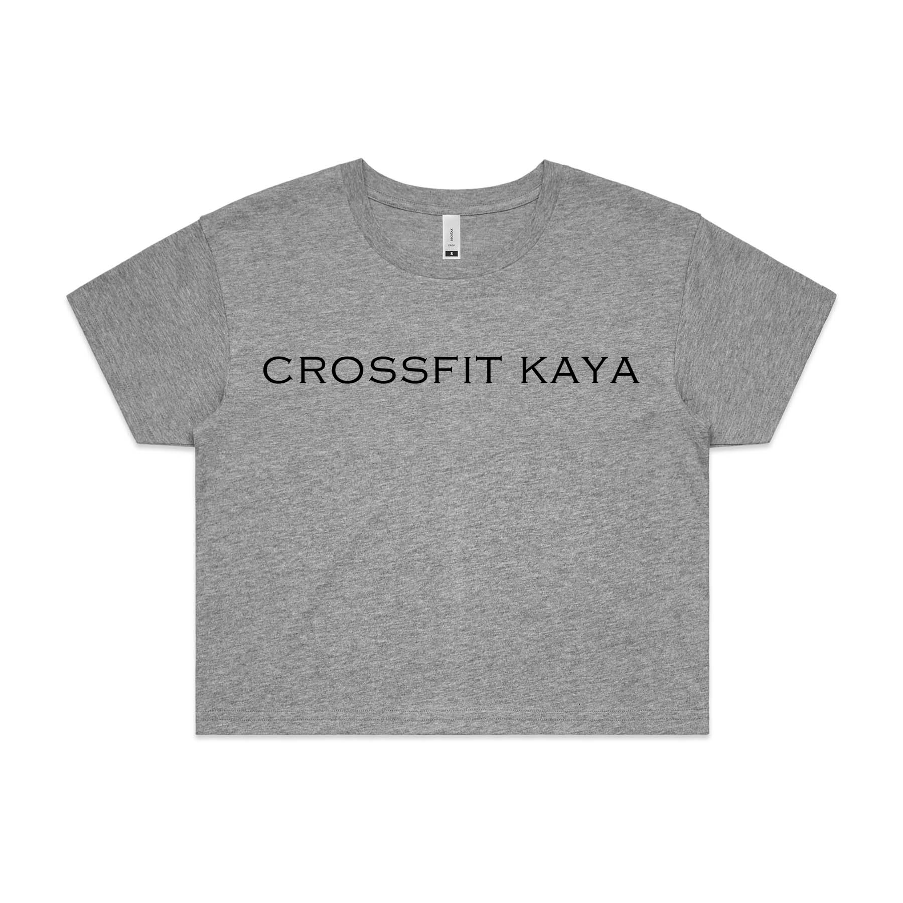 Kaya Crossfit Cropped T-shirt Design 1