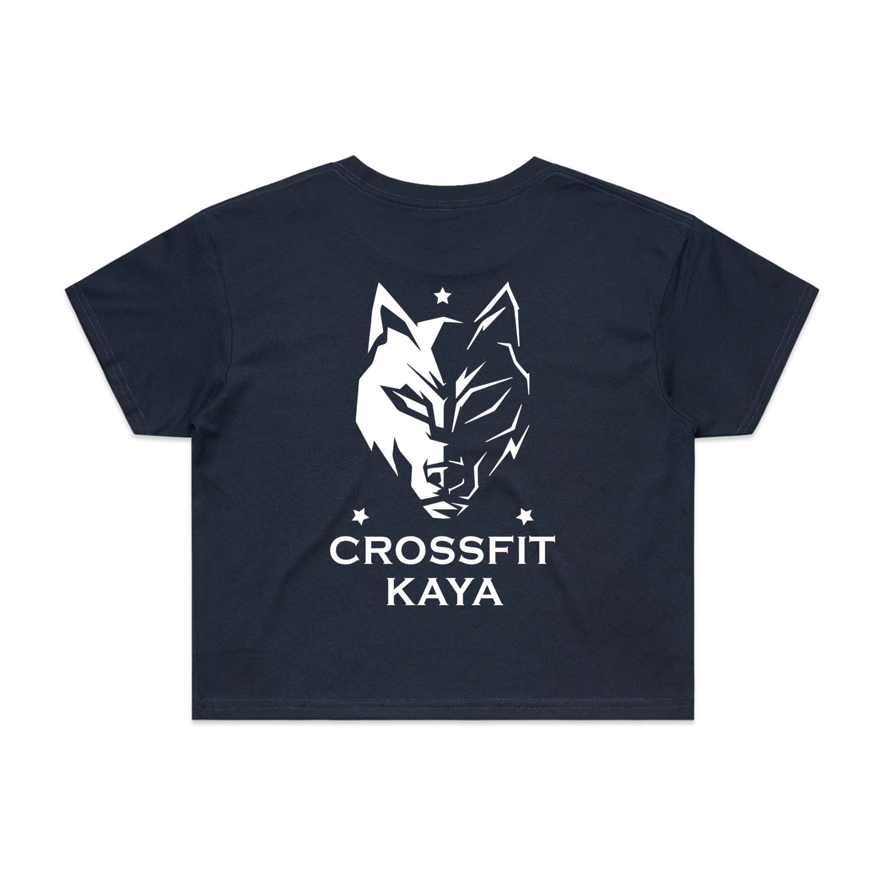 Kaya Crossfit Cropped T-shirt Design 1