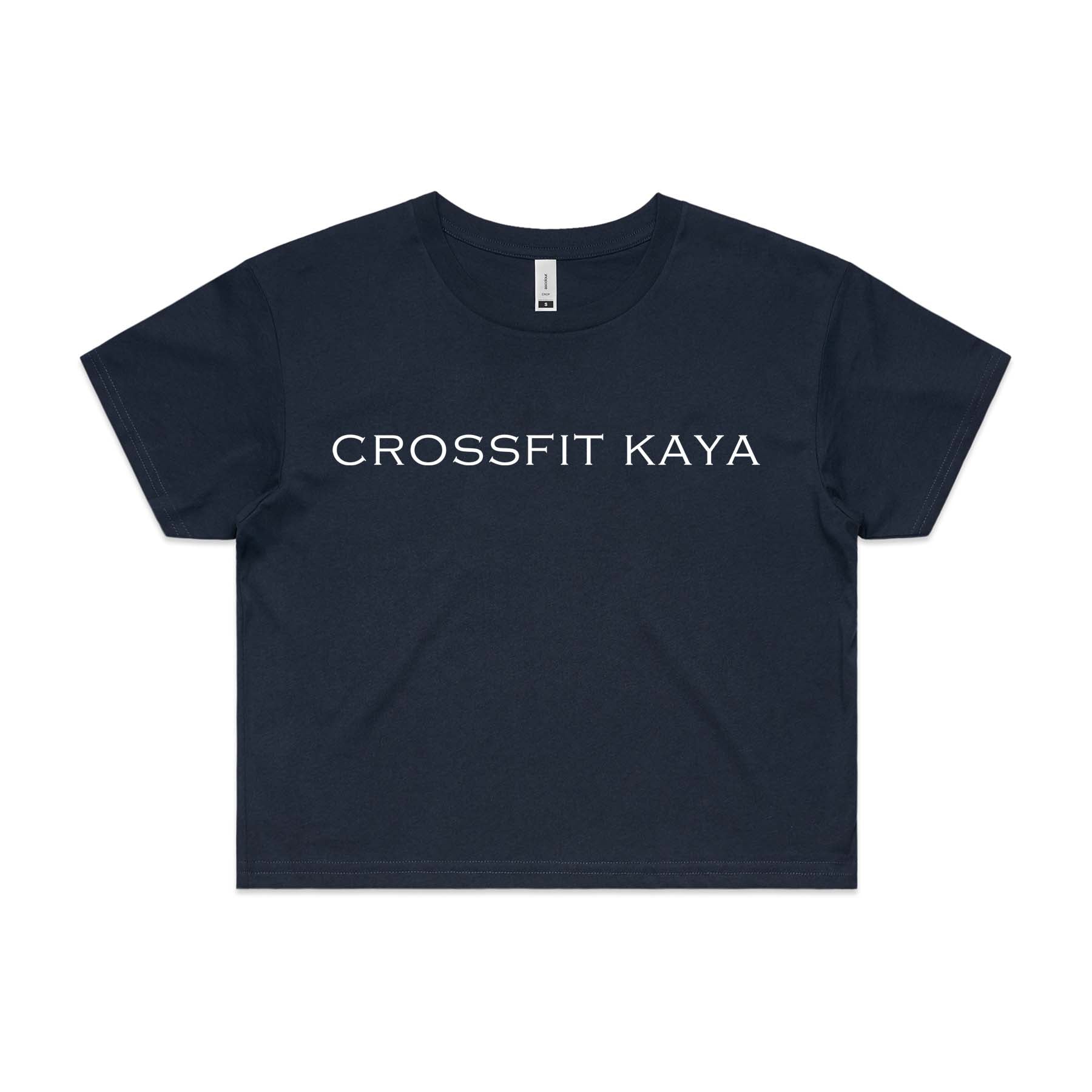 Kaya Crossfit Cropped T-shirt Design 1