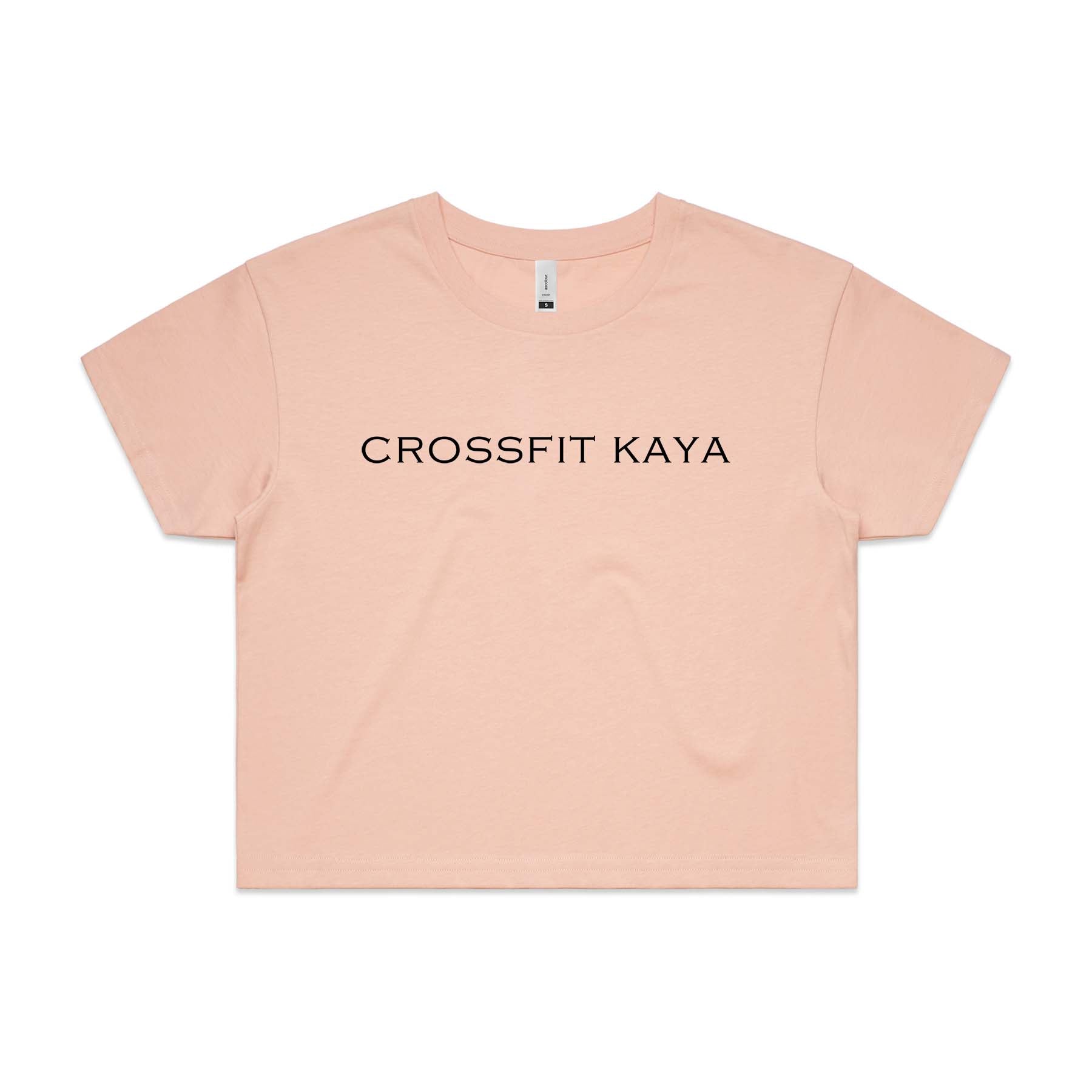 Kaya Crossfit Cropped T-shirt Design 1