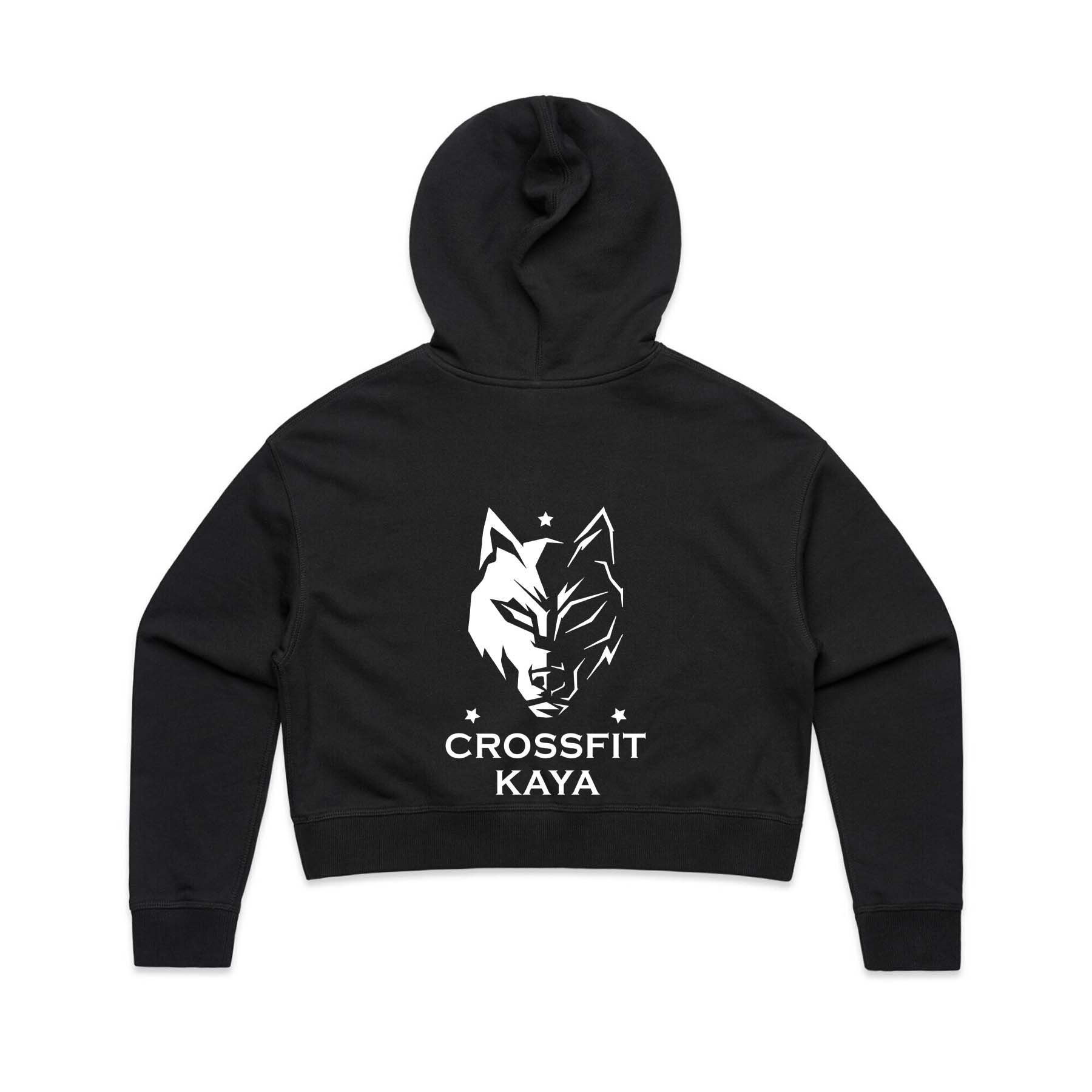 Kaya Crossfit Cropped Hoodie Double Sided design 1