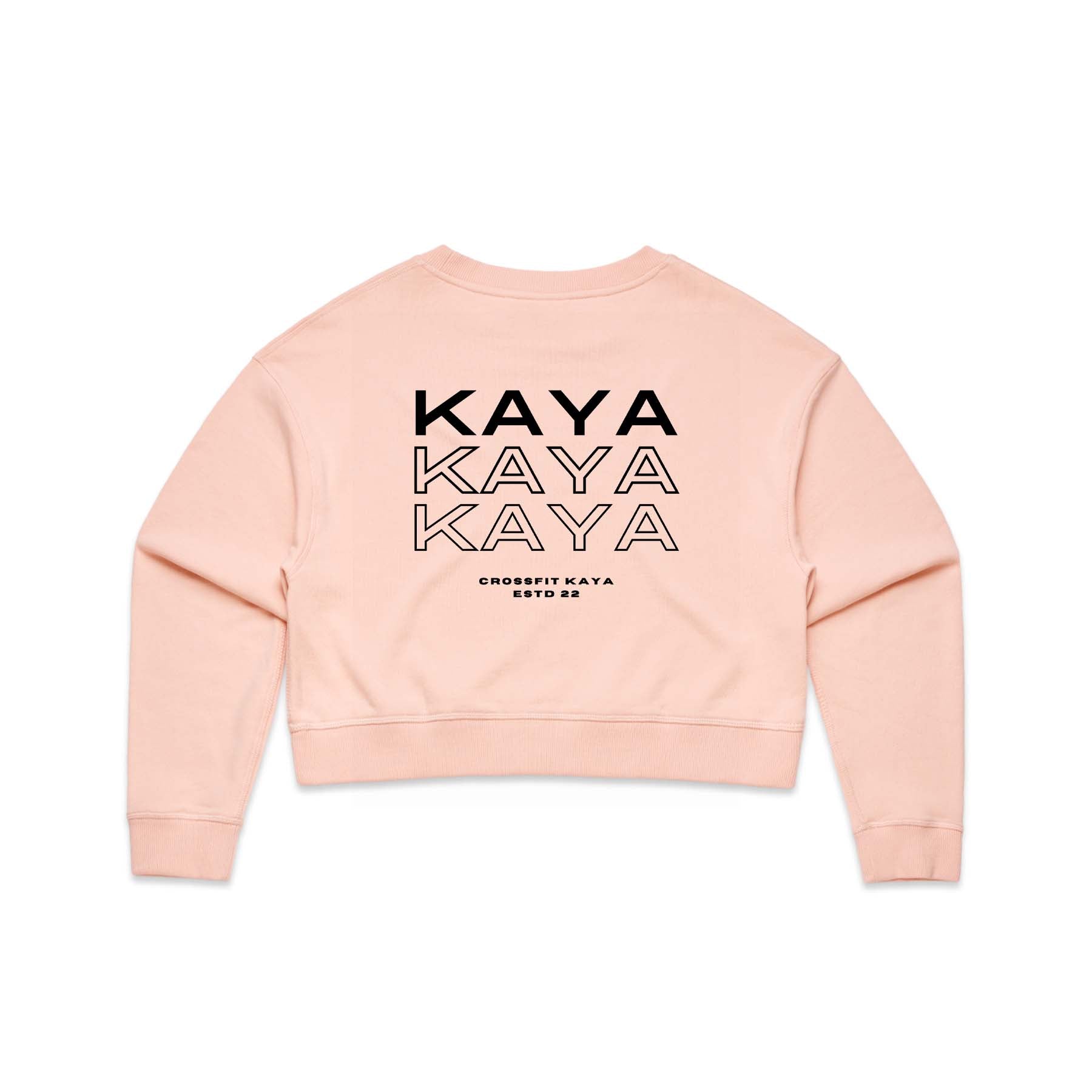 Kaya Crossfit Crop Crew Double sided design 3