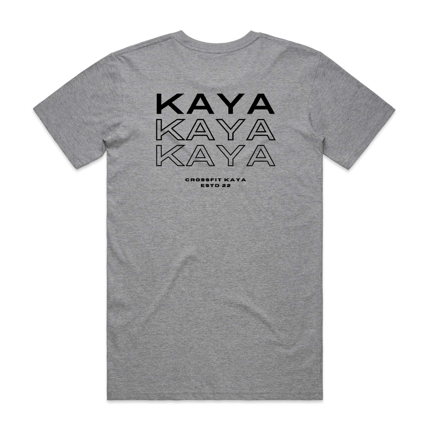 Kaya Crossfit Double Sided T-Shirt design 3