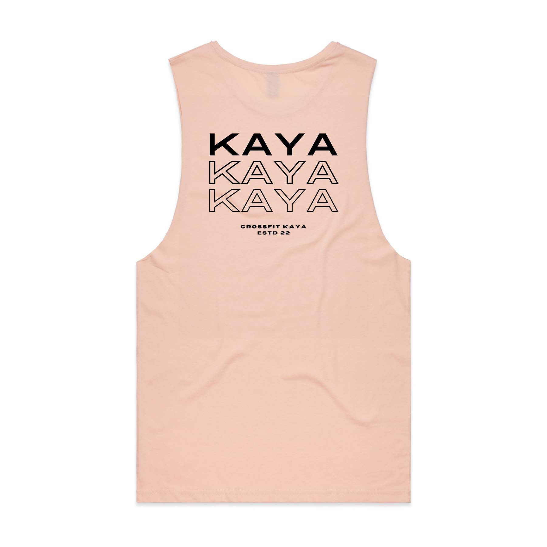 Kaya Crossfit tank tee double sided design 3