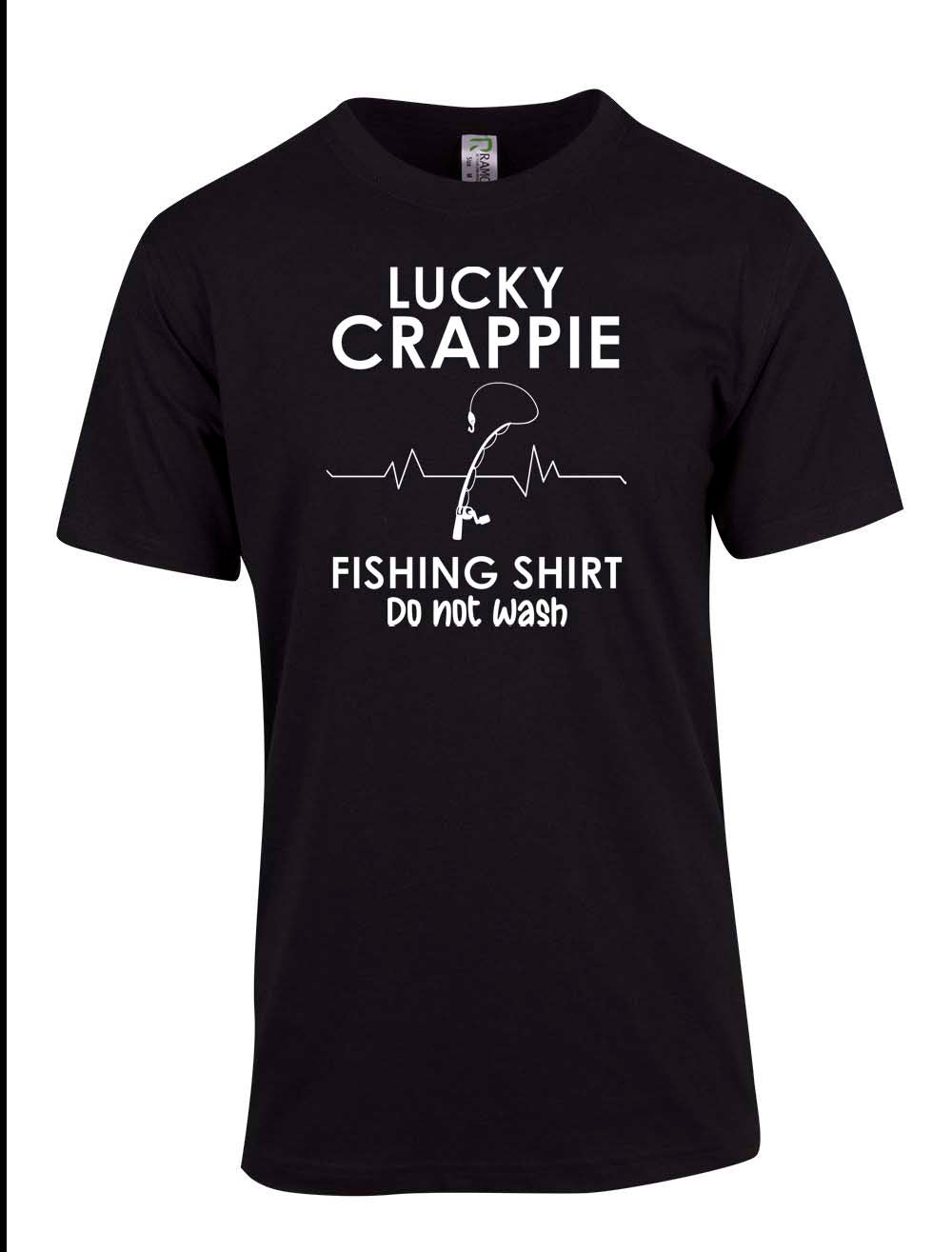 Lucky crappie fishing shirt T-shirt