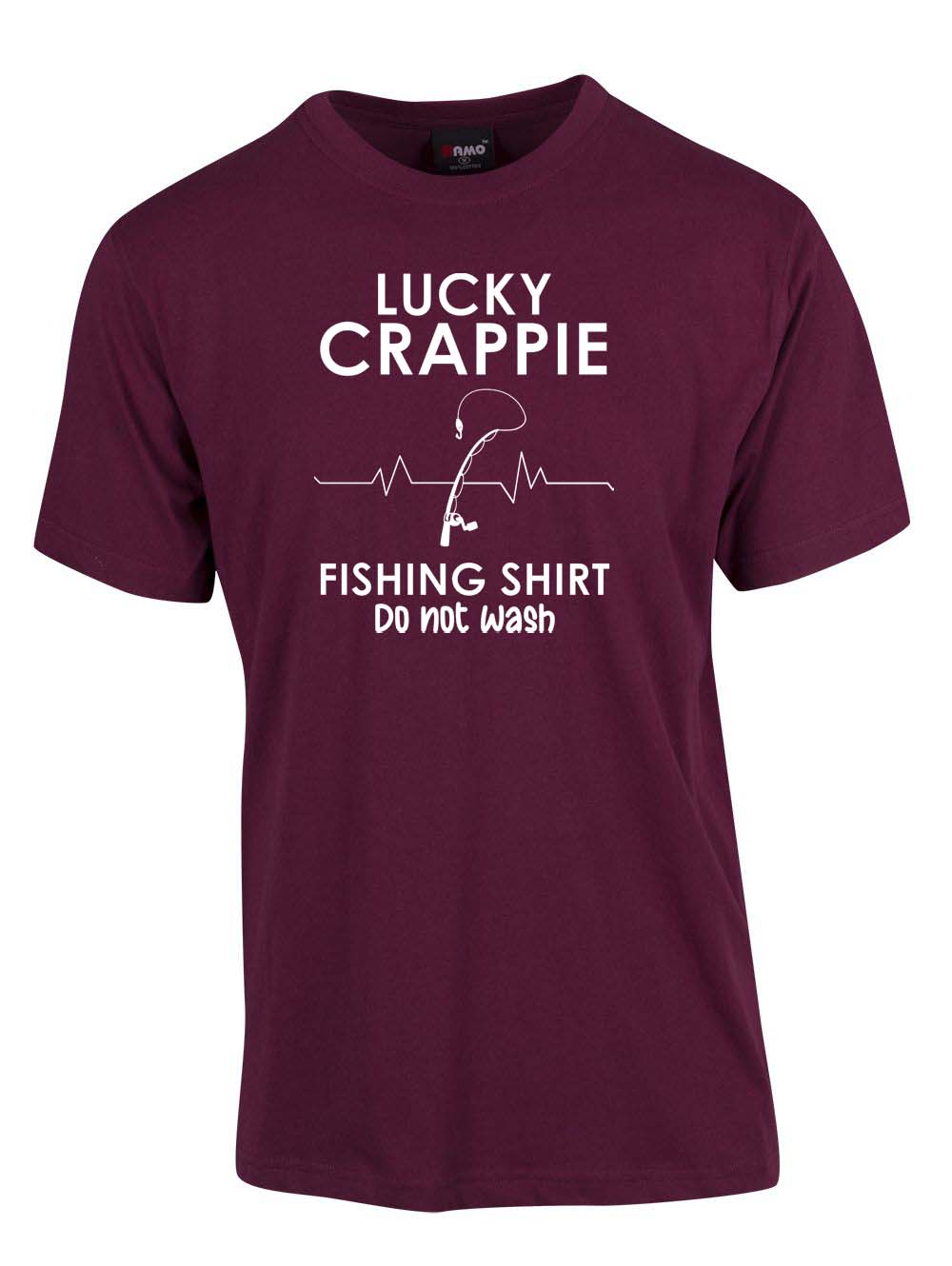 Lucky crappie fishing shirt T-shirt