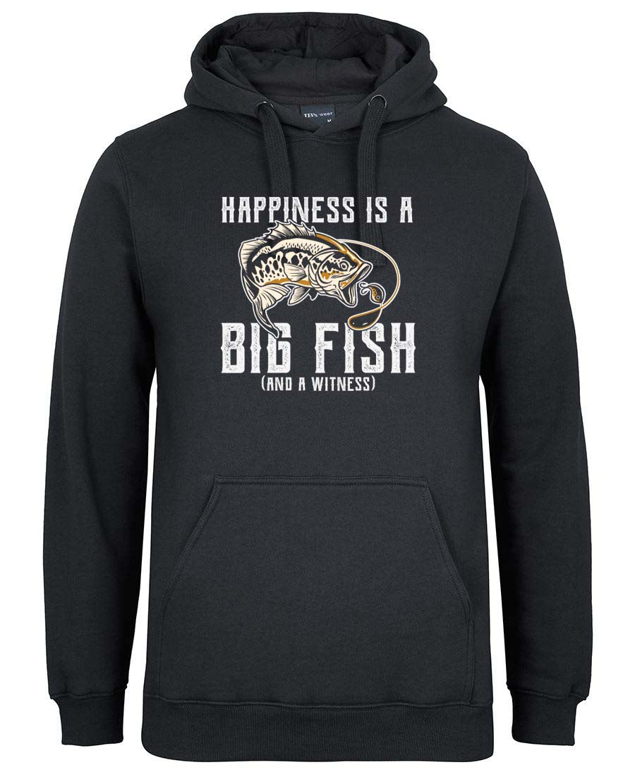 Happiness is a big fish Hoodie