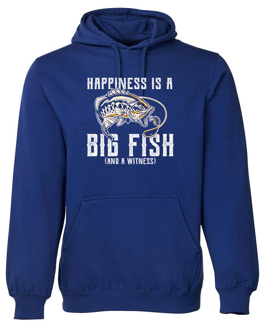 Happiness is a big fish Hoodie