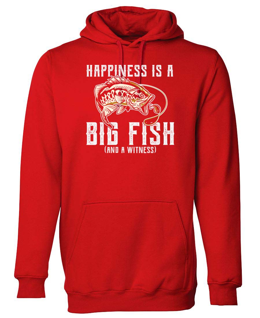 Happiness is a big fish Hoodie