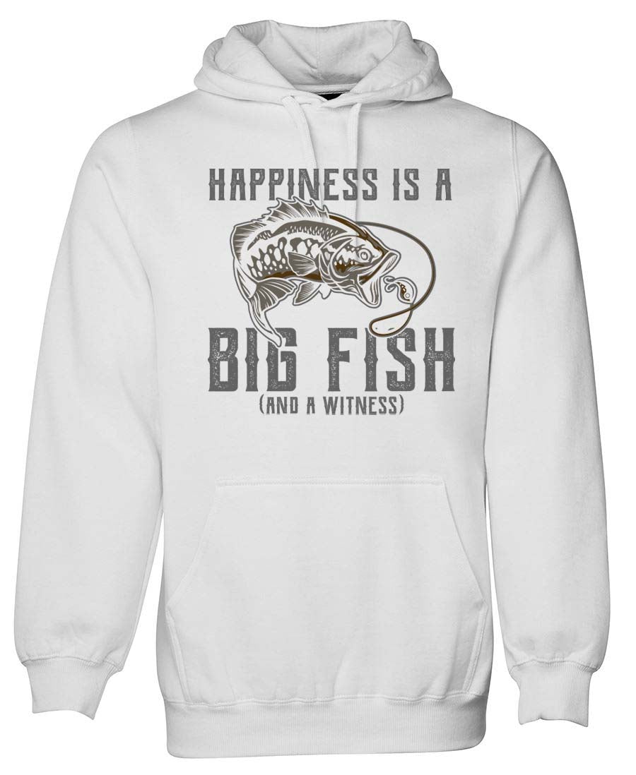 Happiness is a big fish Hoodie