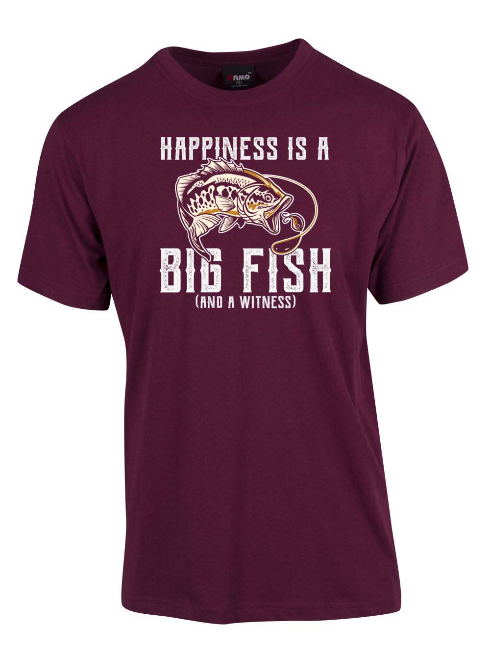 Happiness is a big fish T-shirt