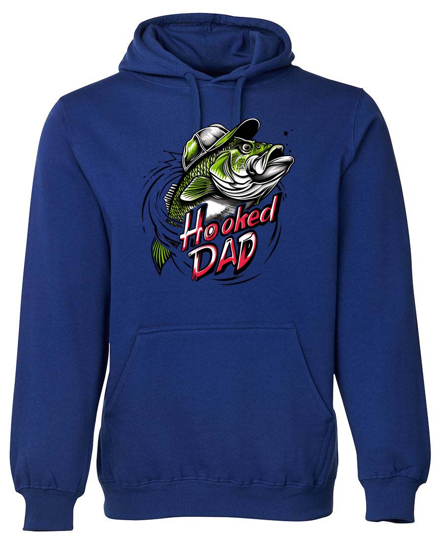 Hooked dad Hoodie