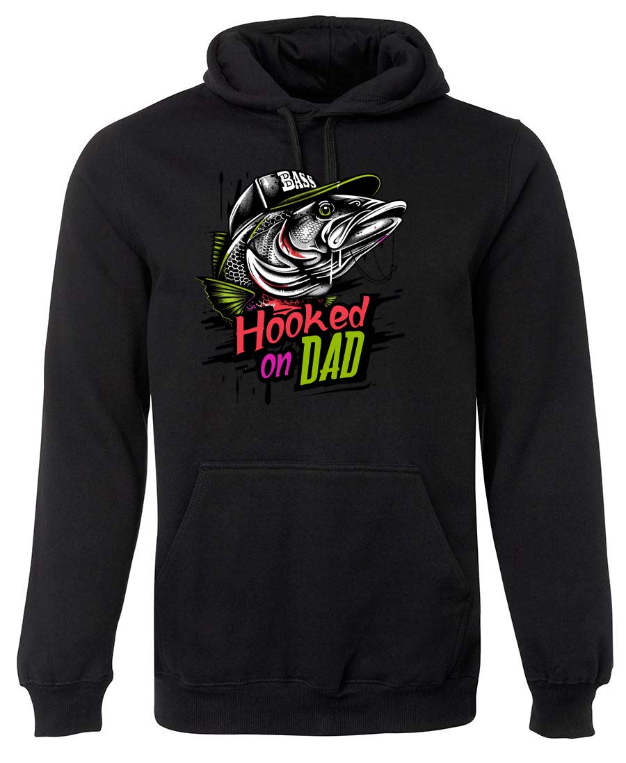 Hooked on dad Hoodie