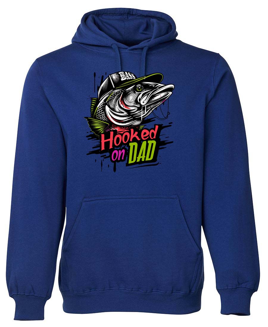 Hooked on dad Hoodie