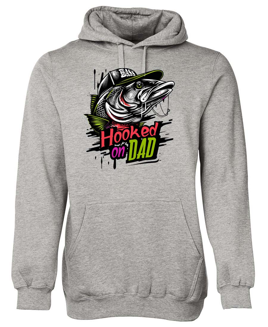 Hooked on dad Hoodie