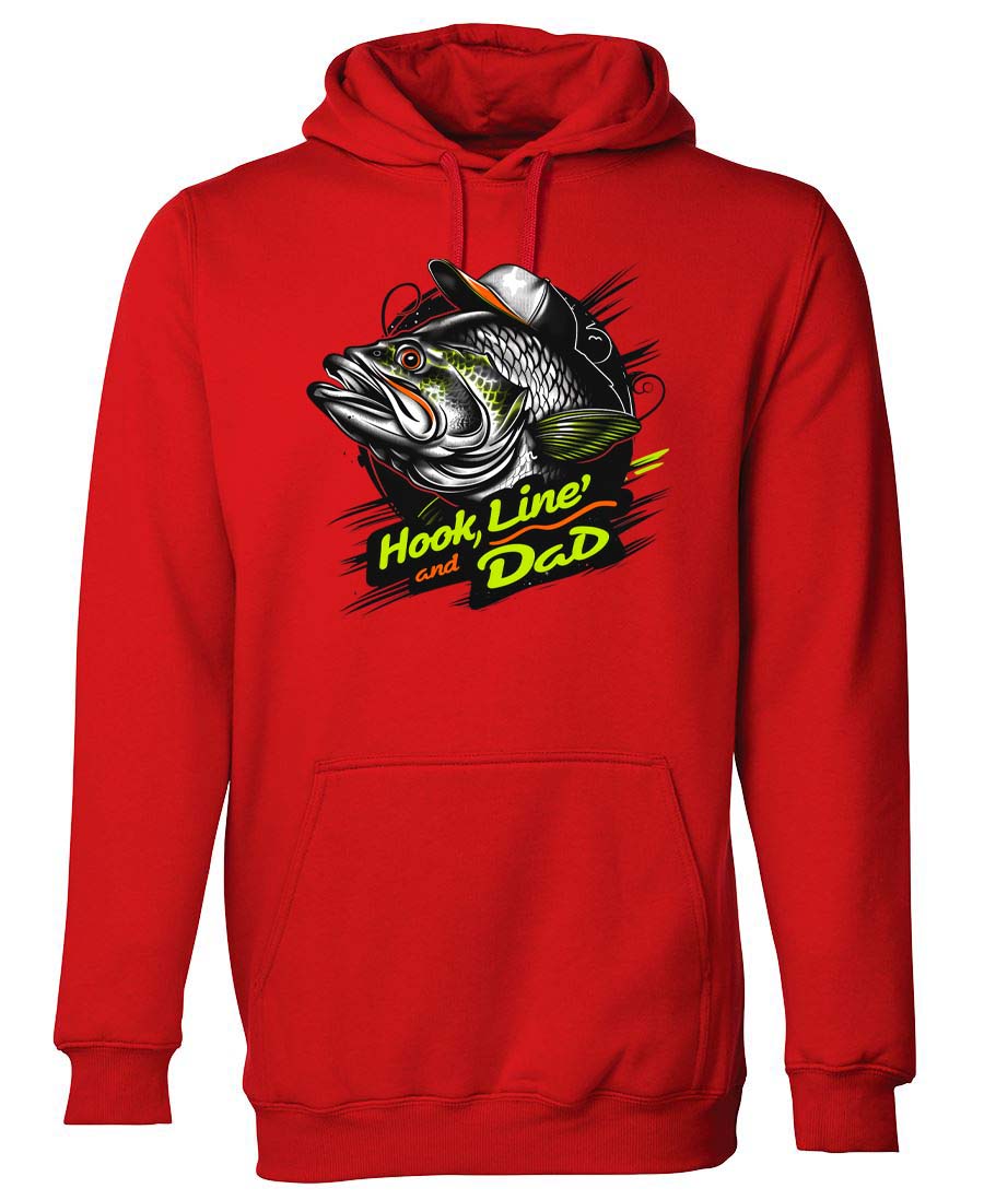 Hook line and dad Hoodie