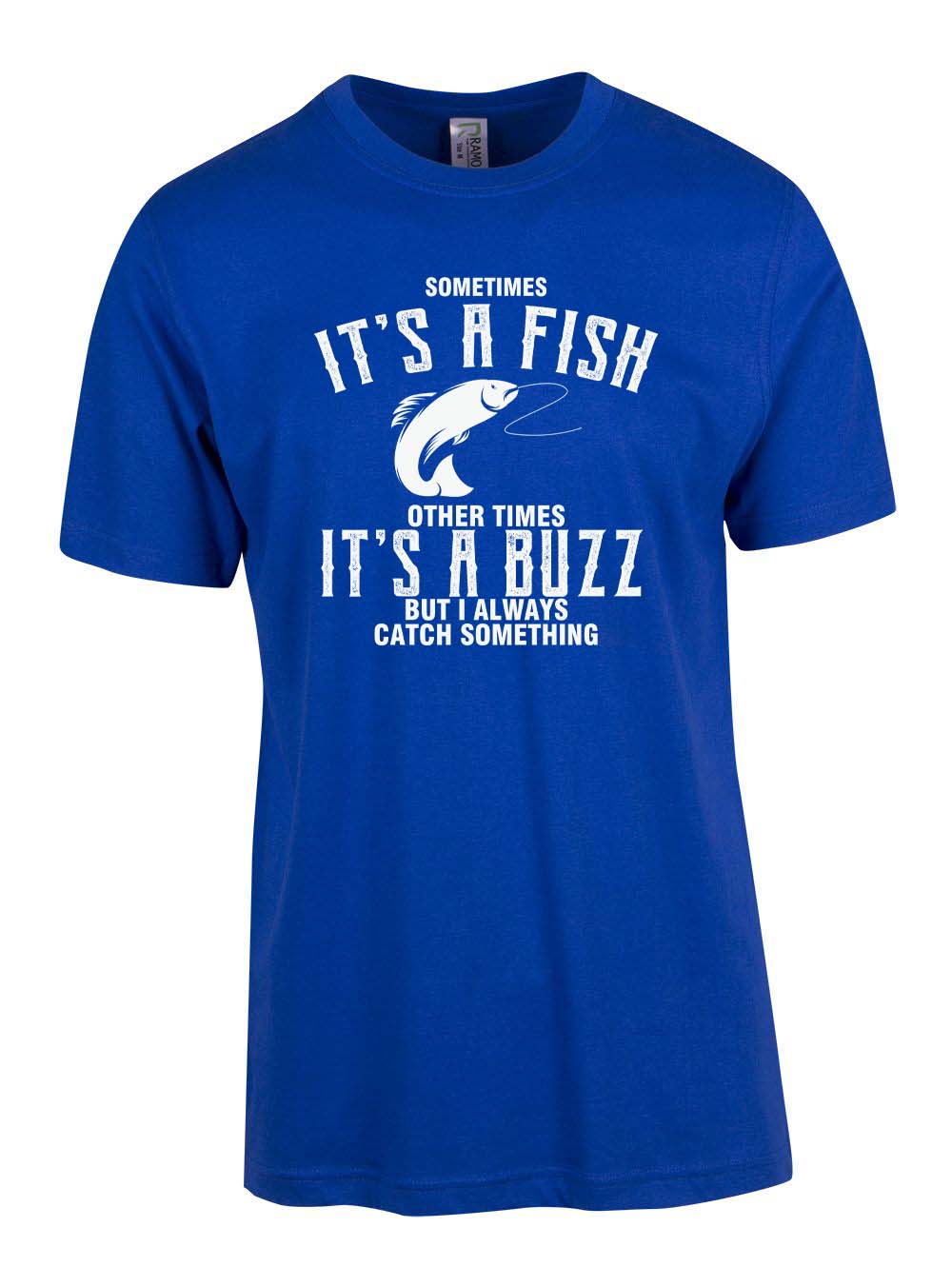 Sometime it's a fish T-shirt