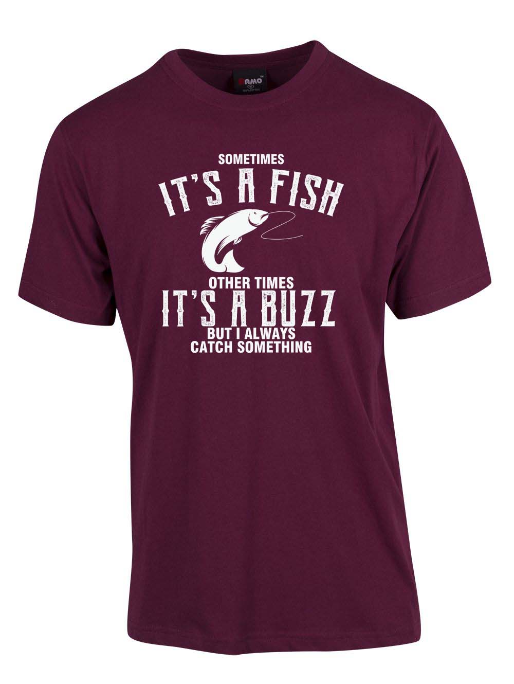 Sometime it's a fish T-shirt