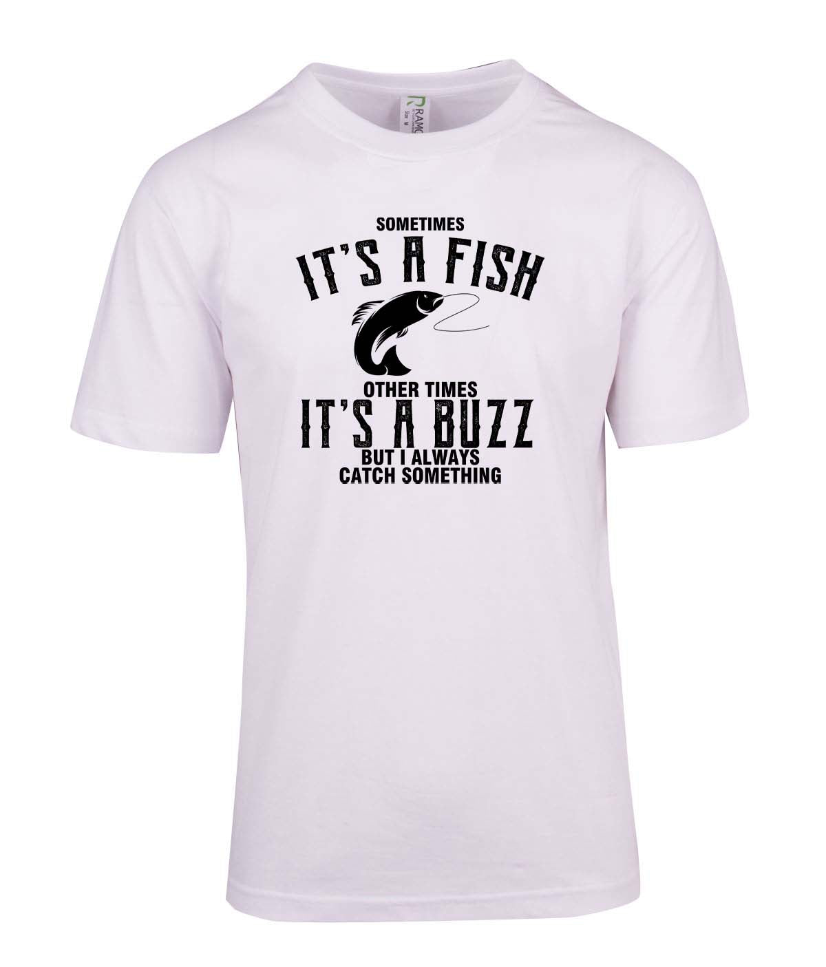 Sometime it's a fish T-shirt