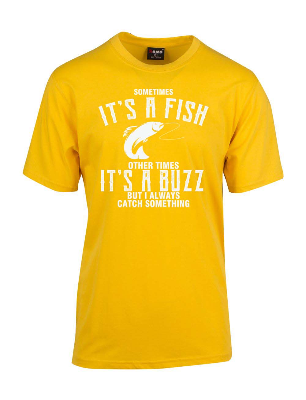 Sometime it's a fish T-shirt