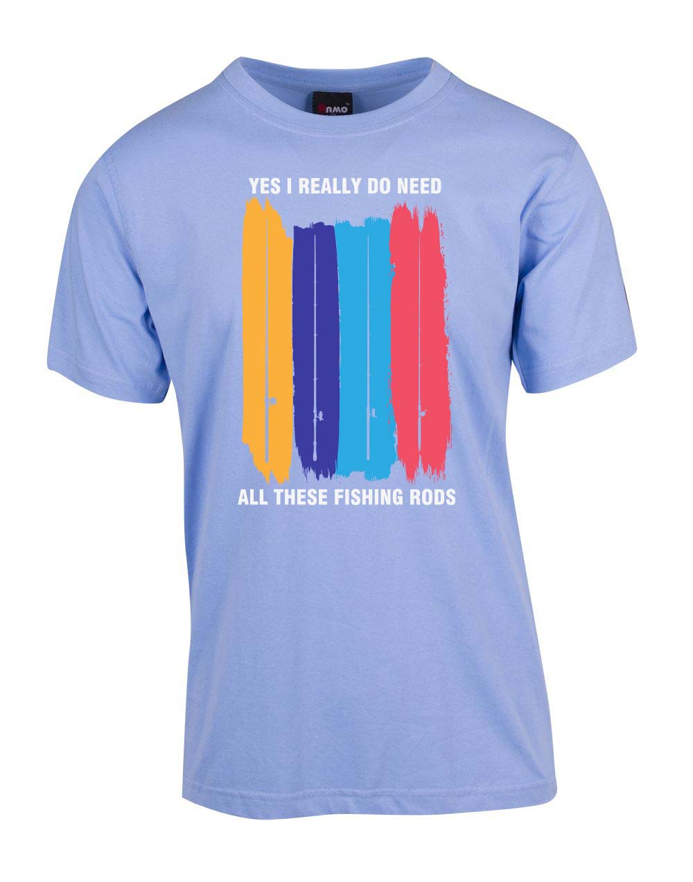 Yes I really do need all these fishing rods T-shirt