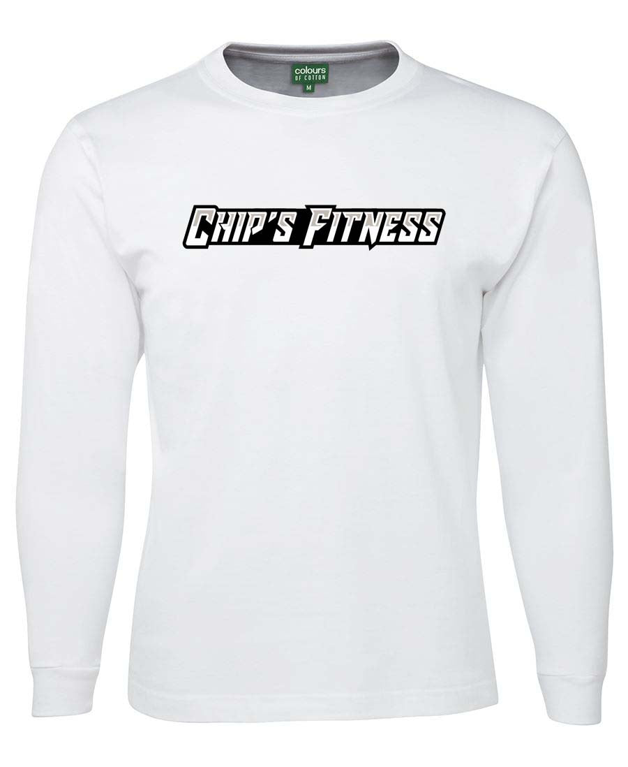 Chip's Fitness Long Sleeve Double Sided T-shirt