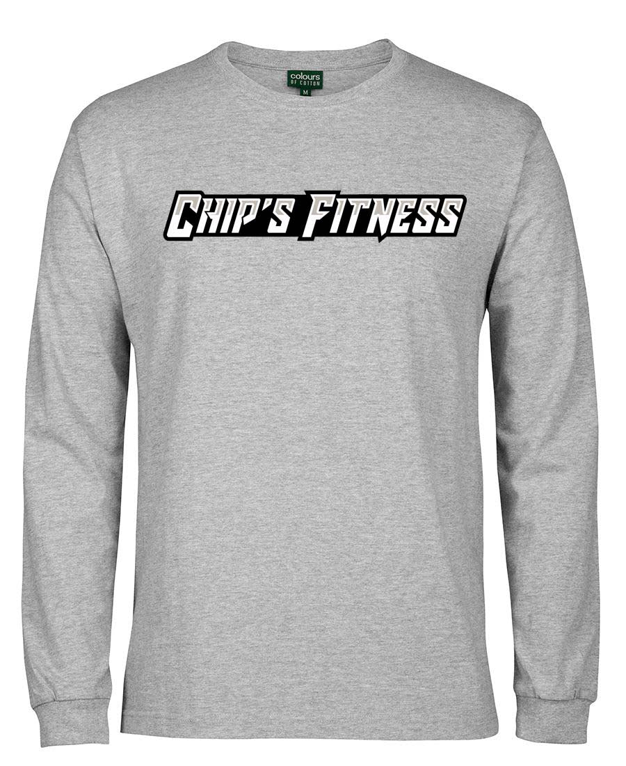 Chip's Fitness Long Sleeve Double Sided T-shirt