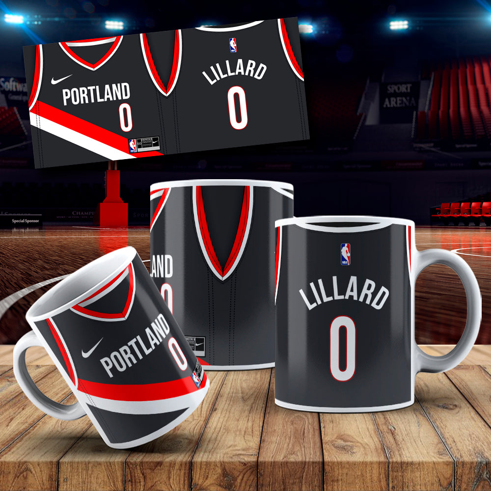 Portland Trail Blazers Themed Printed Coffee Mug 11oz