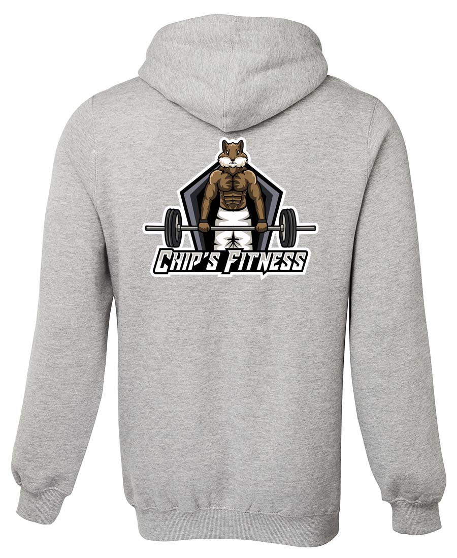 Chip's Fitness Double sided Logo Hoodie