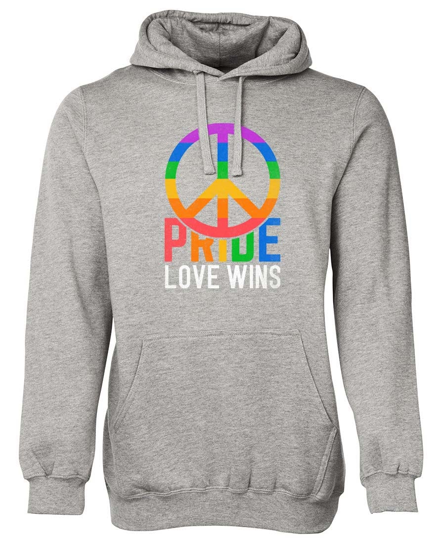 Pride Love Wins Logo Hoodie