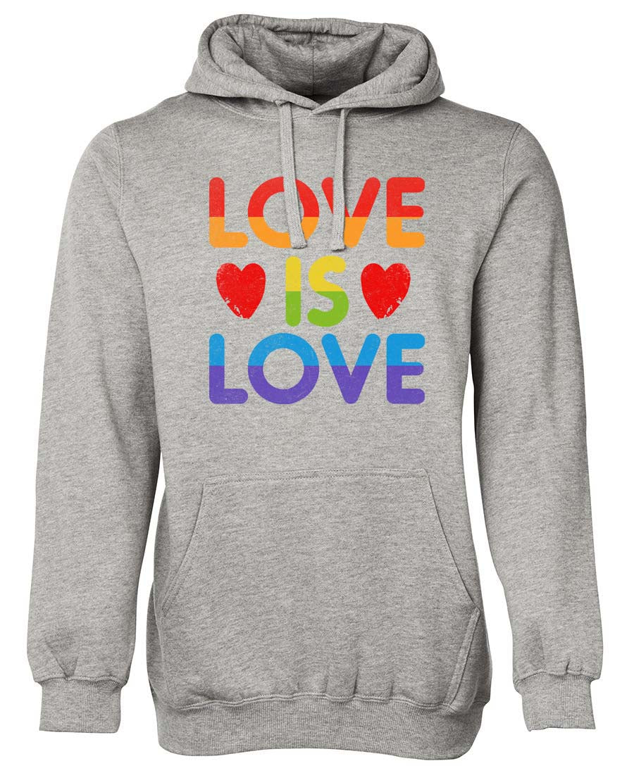 Love is Love Logo Hoodie