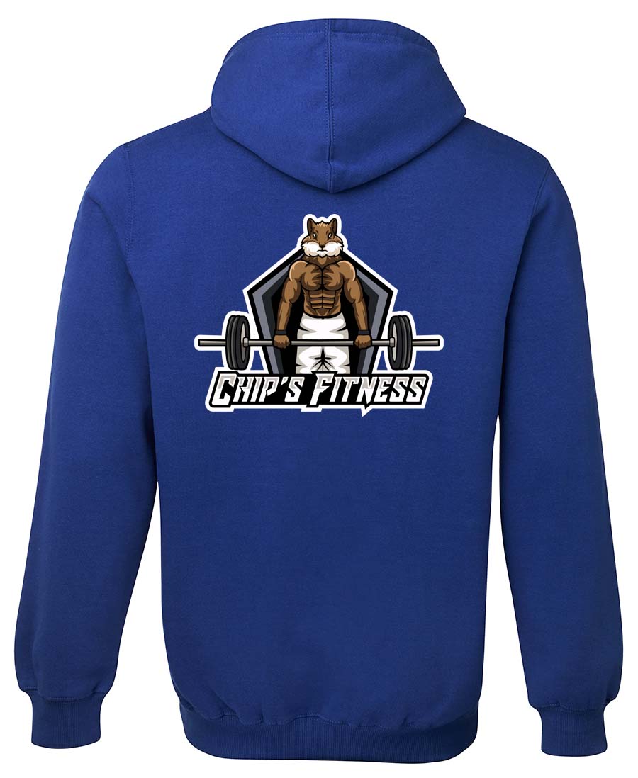 Chip's Fitness Double sided Logo Hoodie