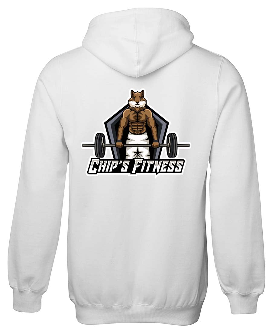 Chip's Fitness Double sided Logo Hoodie