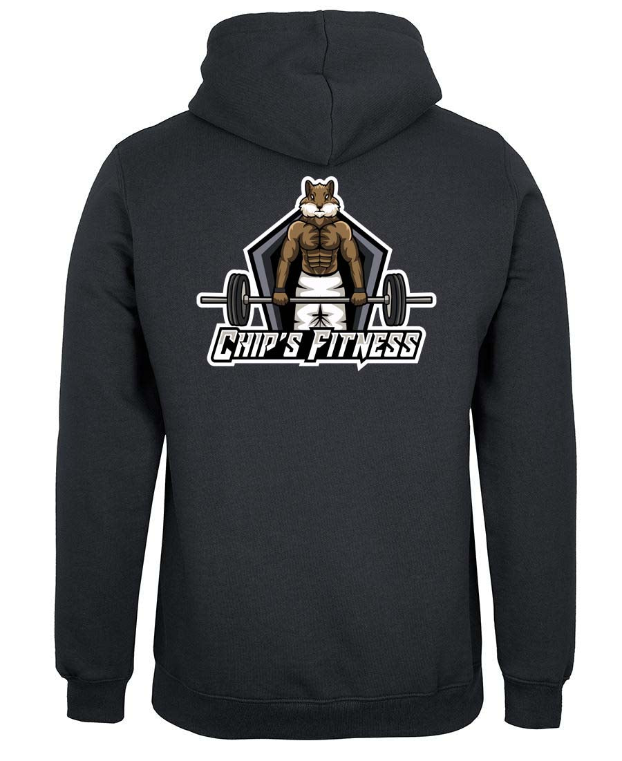 Chip's Fitness Double sided Logo Hoodie