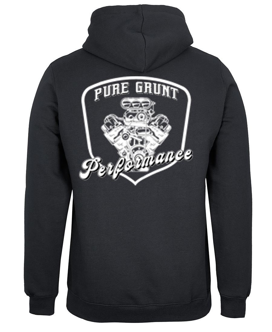 Pure Grunt Double Sided & Sleeve Logo Hoodie