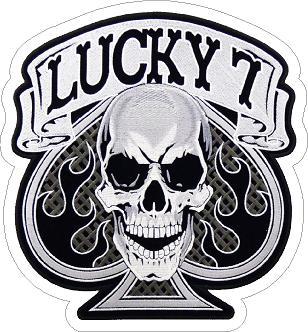 Lucky 7 Sticker