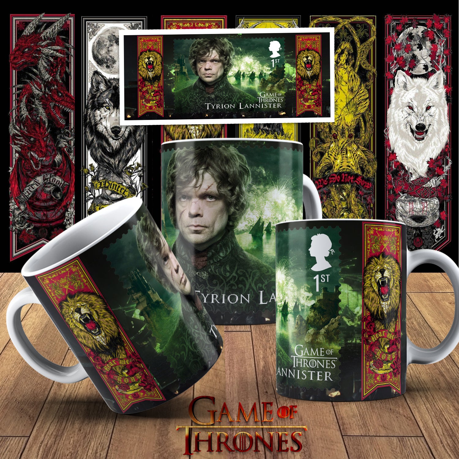 Game Of Thrones Themed Printed Coffee Mug 11oz 23 Designs!!!!!!