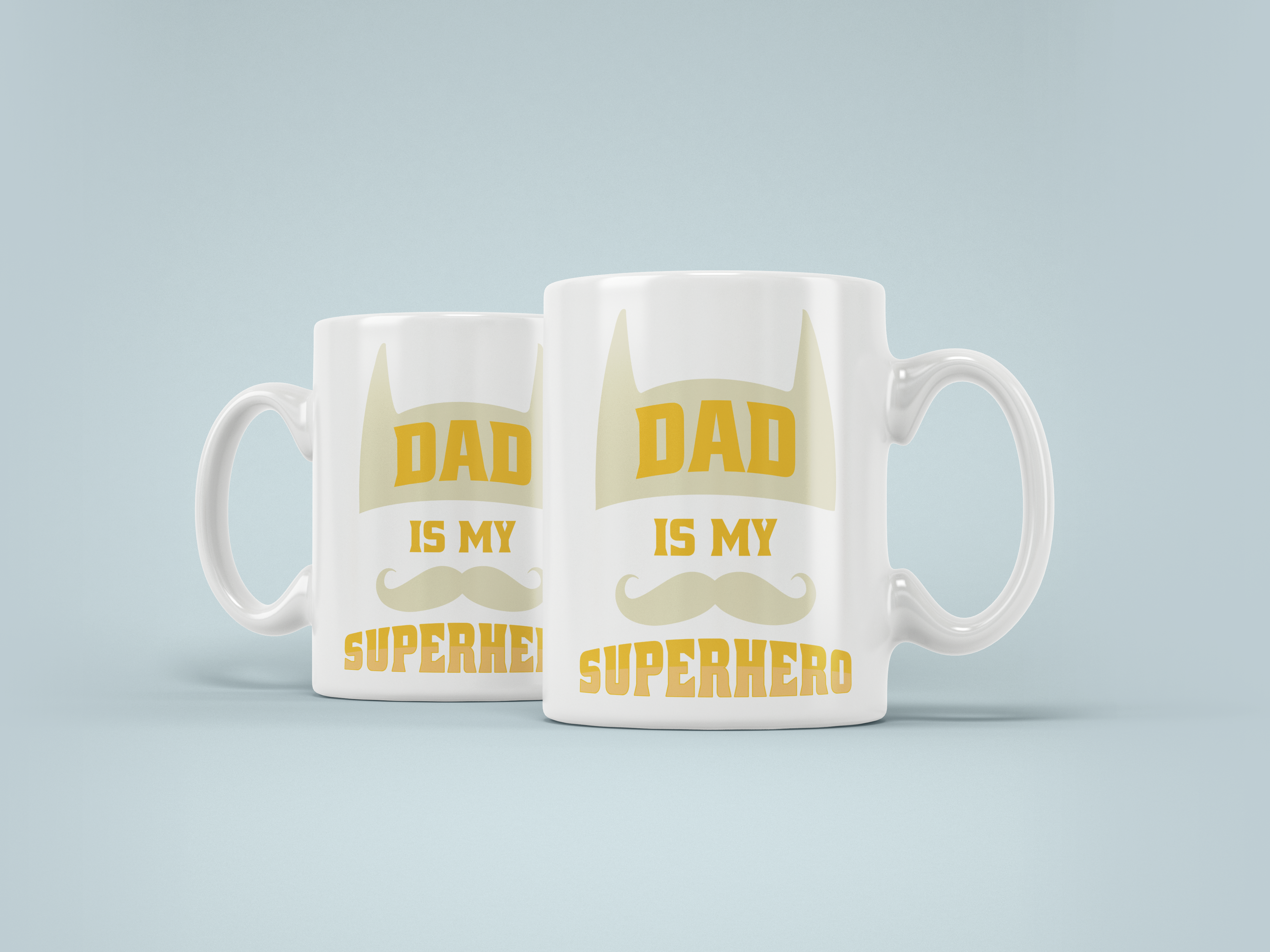 Dad is my Superhero - Fathers Day 11oz Mug