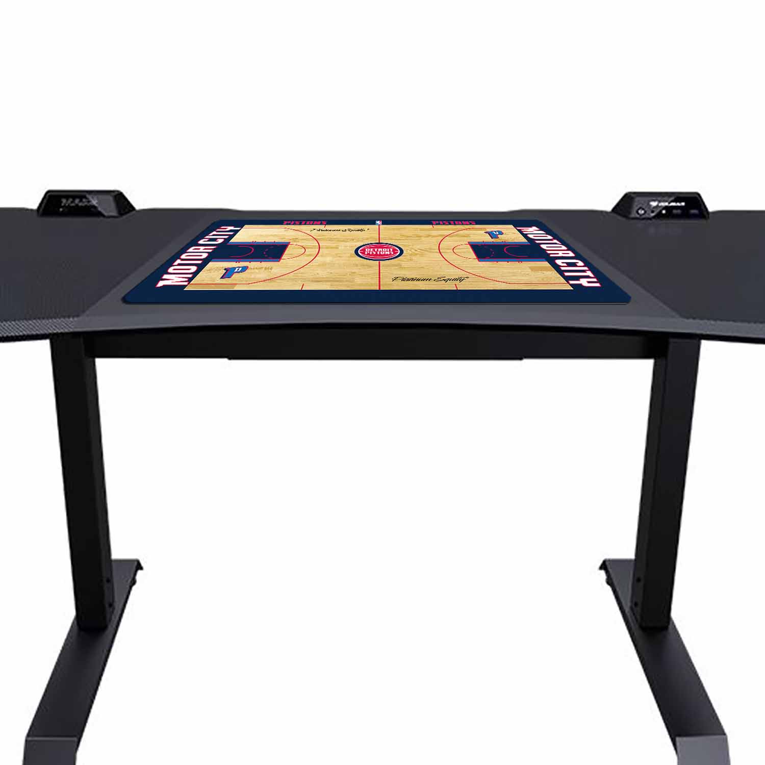 Detroit Pistons Themed NBA Desk / Gamer Pad