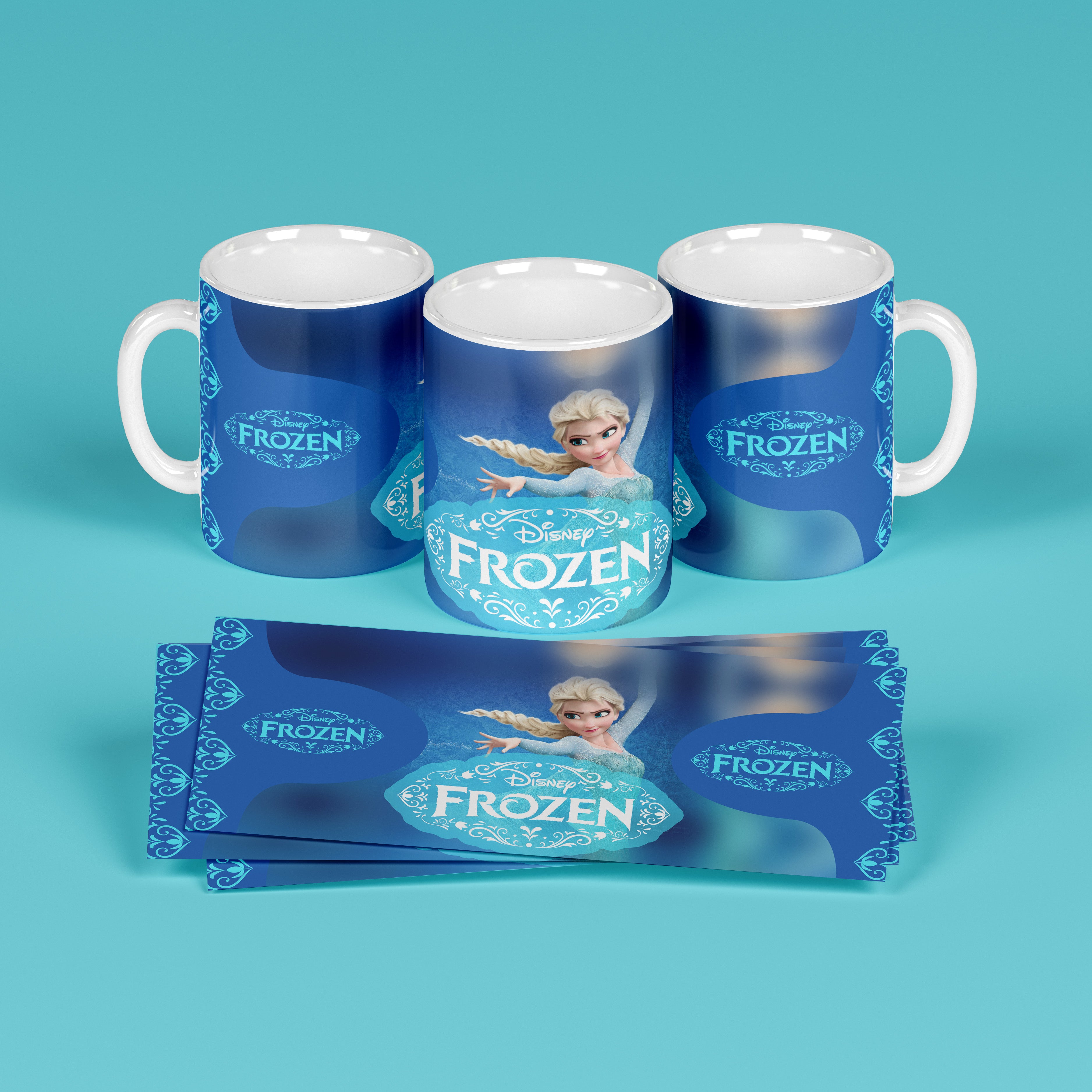 Frozen Themed Printed Coffee Mug 11oz 5 Designs!!!!