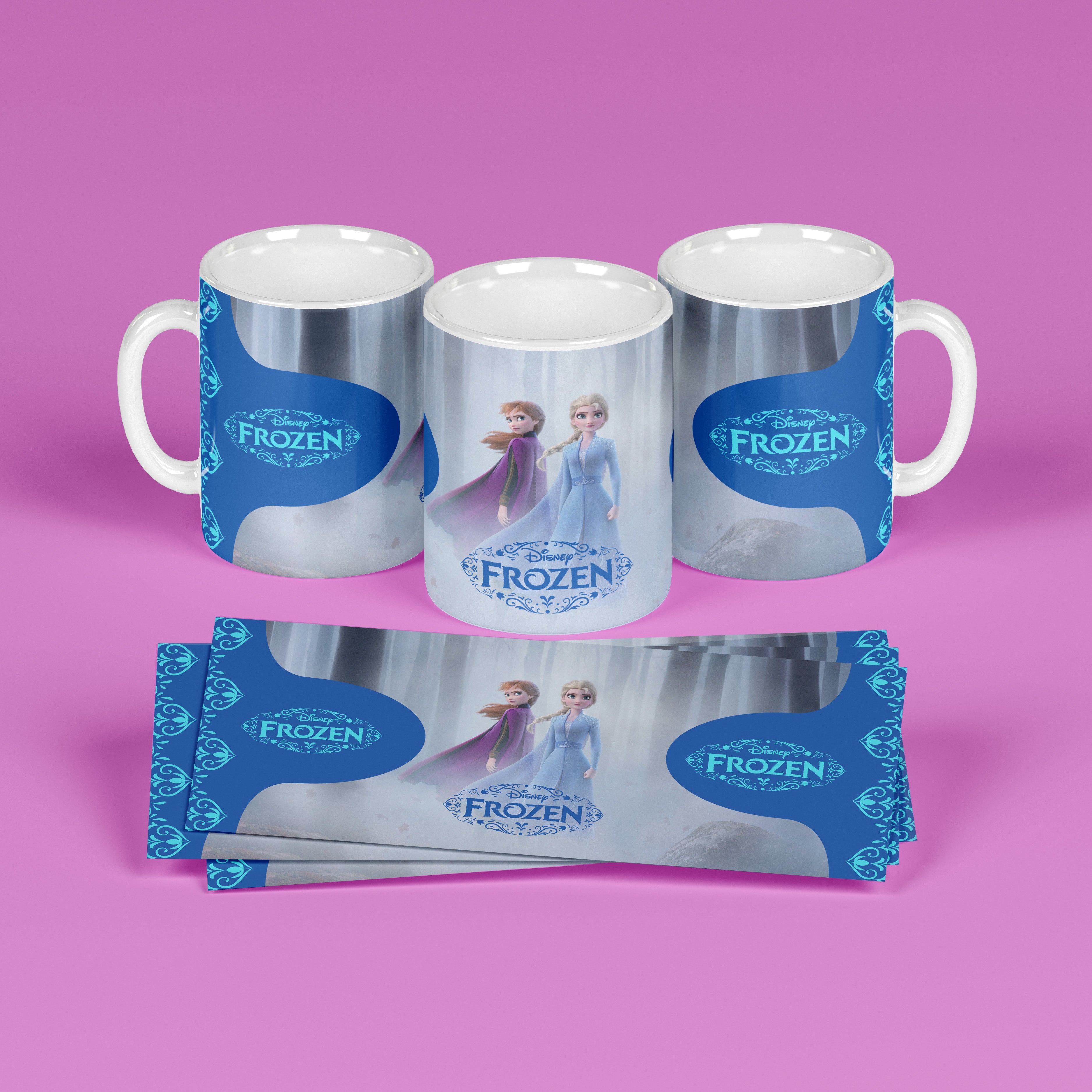 Frozen Themed Printed Coffee Mug 11oz 5 Designs!!!!