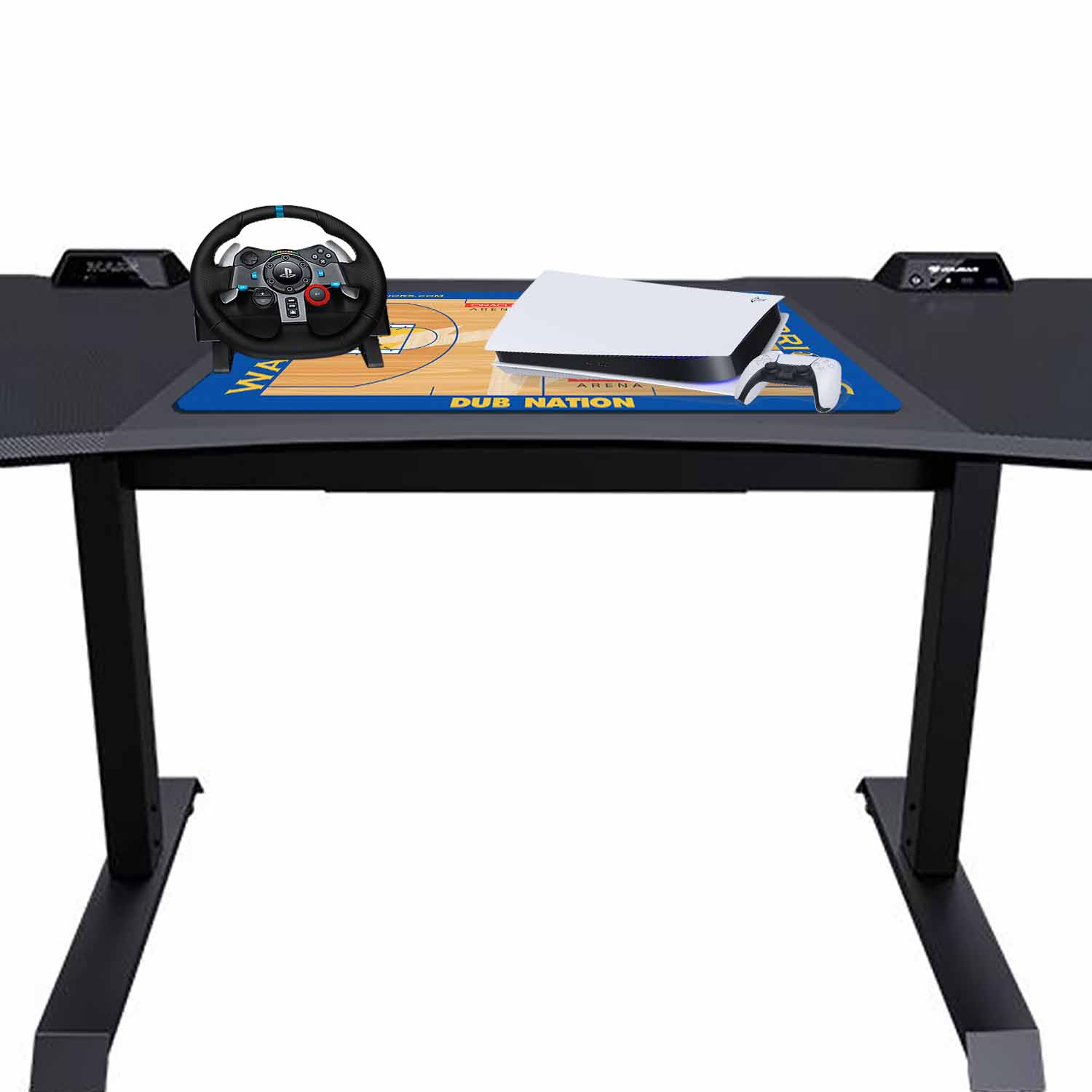 Golden State Warriors Themed NBA Desk / Gamer Pad