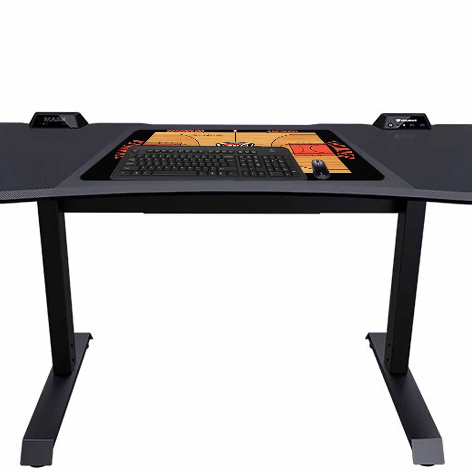 Oklahoma City Thunder Themed NBA Desk / Gamer Pad